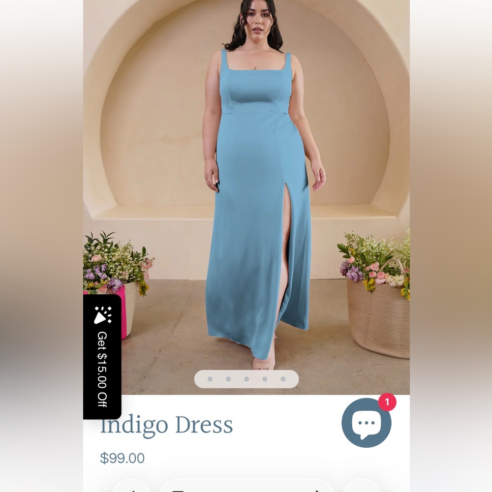 Leading Ladies LA “Indigo” Dress / 24, Steel Blue